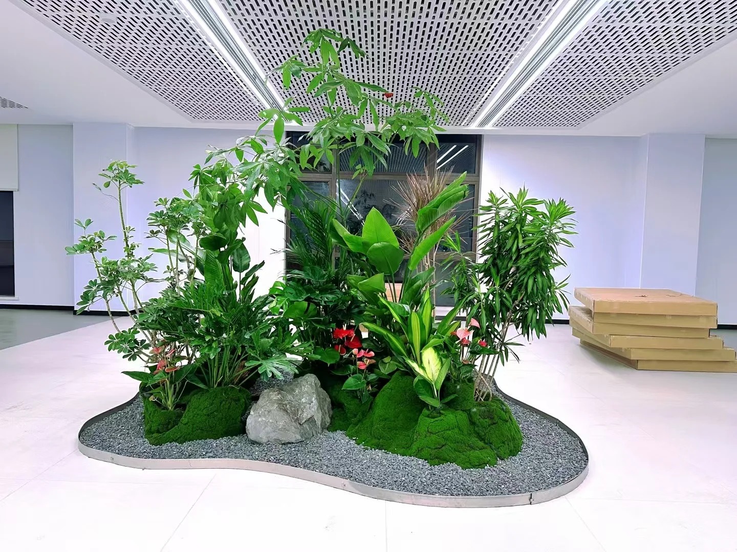 专业花卉出租，宁波奉化的绿色空间缔造者